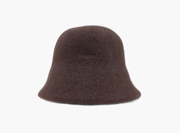 NOHR Synne Wool Bucket Hat Brun 19 