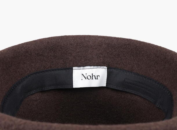 NOHR Synne Wool Bucket Hat Brun 19 