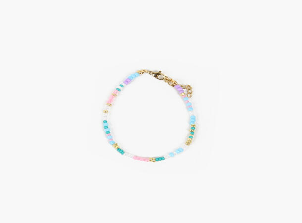 Nohr Rue Armbånd med Perler Lys Rosa 51 