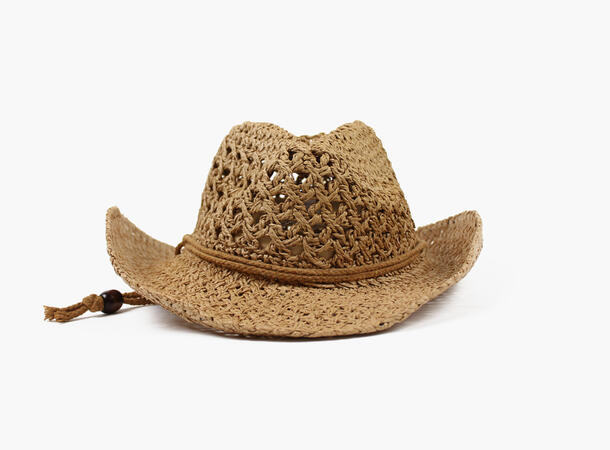 MANZINI Cowboy Stråhattt 15 Beige 