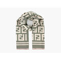MANZINI Double Sided Scarf 89 Olive