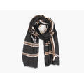 MANZINI Horsebit Scarf 09 Black