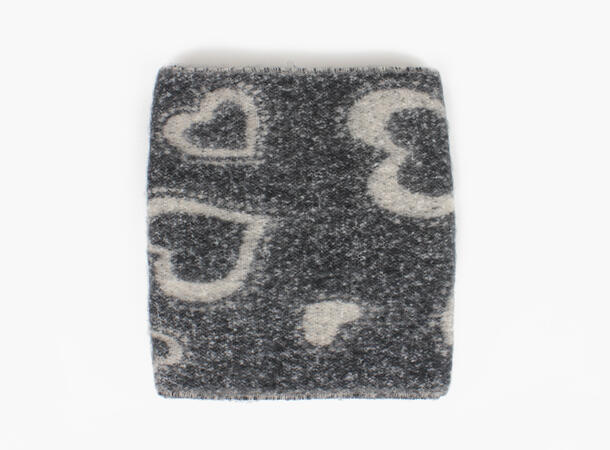 MANZINI Love Fluffy Scarf 09 Black 