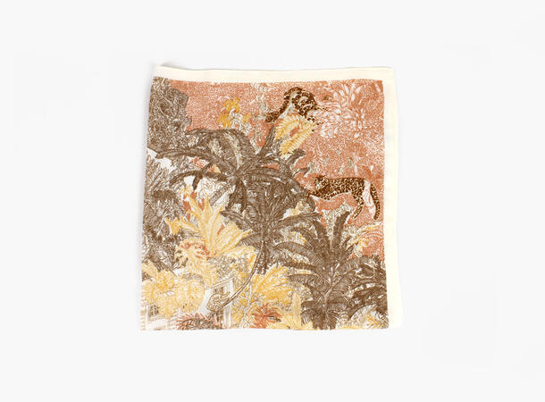 MANZINI Paradis Skjerf 90 x 90 cm Beige 15 