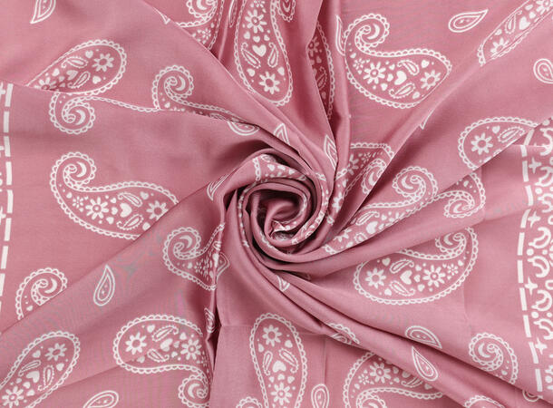 MANZINI Skjerf 90 x 90 cm Rosa 55 