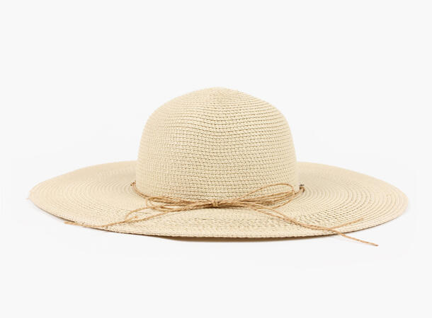 MANZINI Stor Solhatt med Smykke Sand 13 