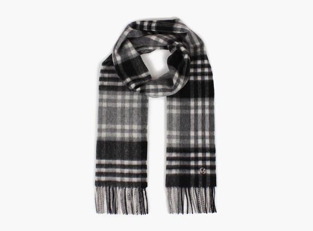 MONTECRISTO 100% Wool Scarf Grå 05 