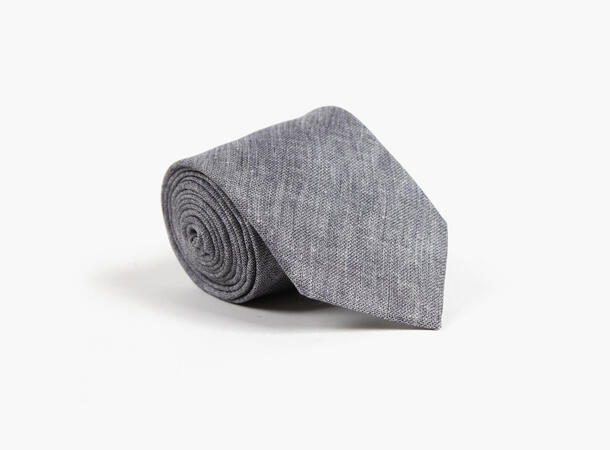 MONTECRISTO 100% silk shappe 8 cm width 05 Grey 
