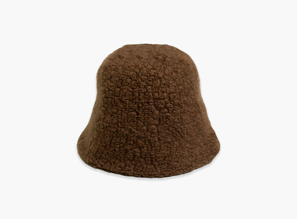 MONTECRISTO Bucket Hat Woolblend 18 Med brown 