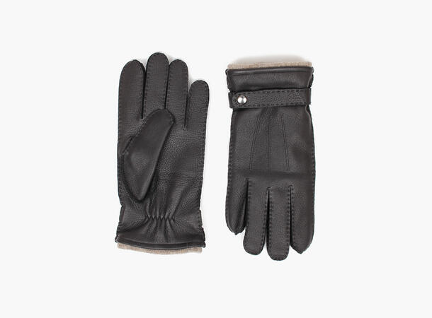 MONTECRISTO Deerskin Gloves 09 Black 9,5 