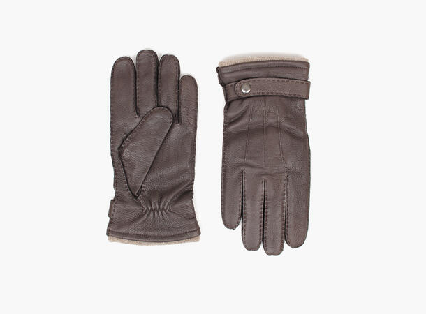 MONTECRISTO Deerskin Gloves 09 Black 9,5 