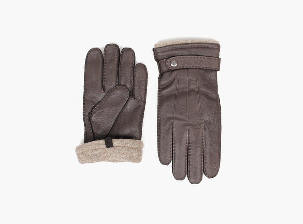 MONTECRISTO Deerskin Gloves 09 Black 9,5 