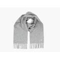 MONTECRISTO Ensfarget Lammeullskjerf 03 Light grey