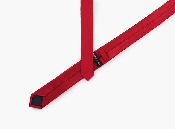 MONTECRISTO Smalt Ensfarget Slips 5 cm Rød 45 