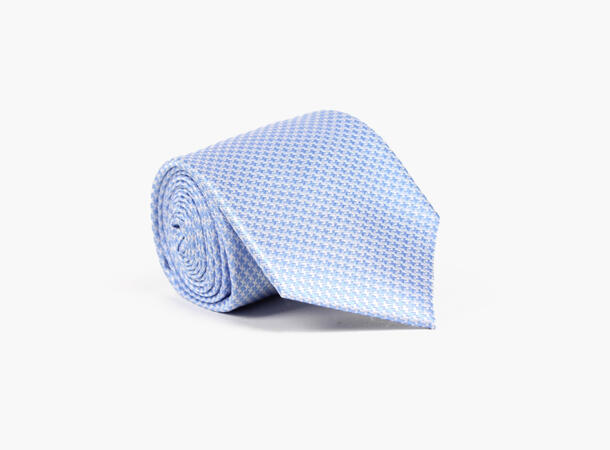 Montecristo woven tie 7,6 cm Blå 75 