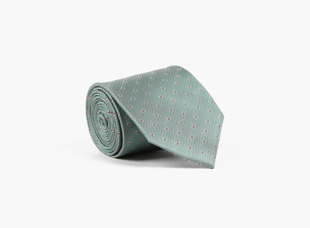Montecristo woven tie 7,6 cm Grønn 85 