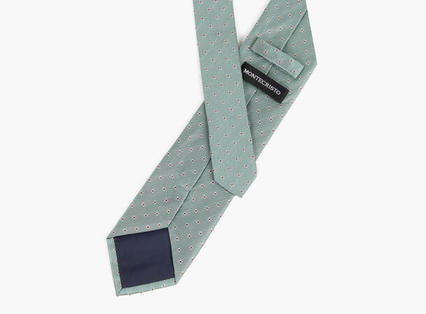 Montecristo woven tie 7,6 cm Grønn 85 