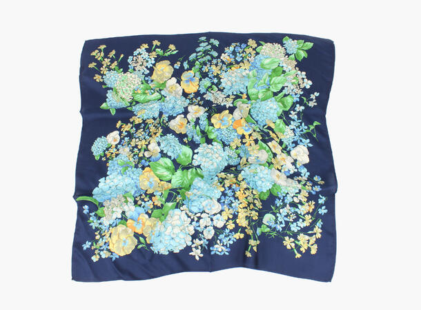 NOHR Alexandra Silkeskjef Marine blå 79 