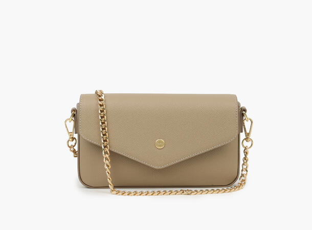 NOHR Anniken Leather Bag Taupe 14 