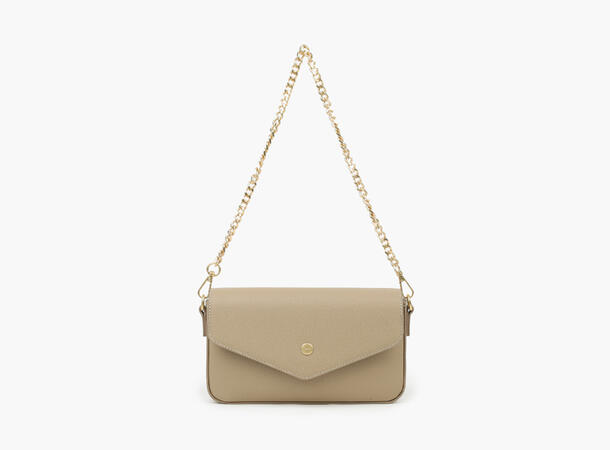 NOHR Anniken Leather Bag Taupe 14 