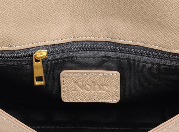NOHR Anniken Leather Bag Taupe 14 