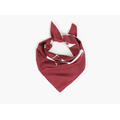 NOHR Embla Emblem Silk Scarf 65 x 65 cm Burgund 49