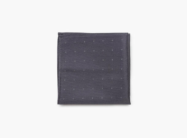 NOHR Even Silk Pocket Square Kullgrå 08 