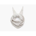NOHR Gabriella Wool Mohair Triangle Greige 02