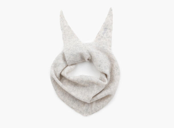 NOHR Gabriella Wool Mohair Triangle Greige 02 