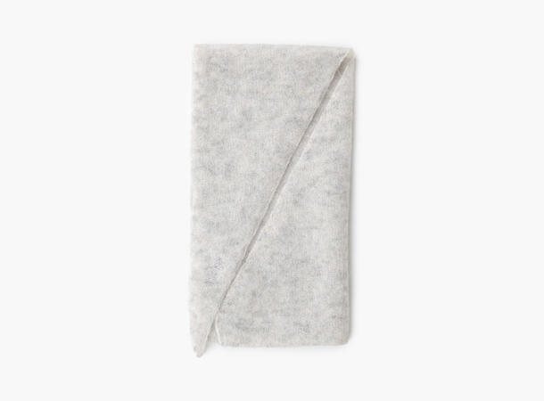NOHR Gabriella Wool Mohair Triangle Greige 02 