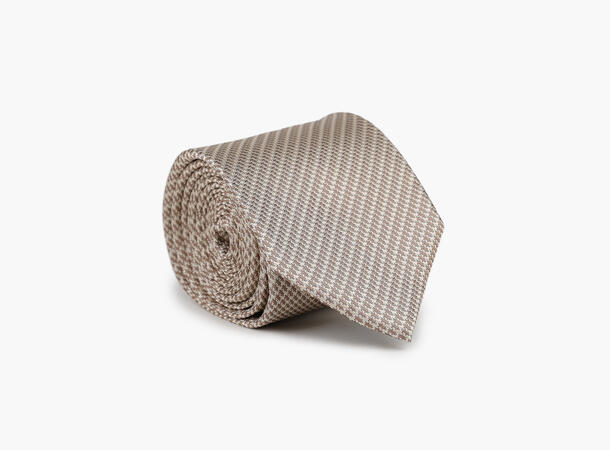 NOHR Greg Silk Tie Beige 15 
