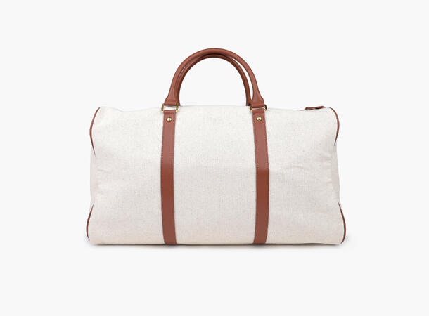 NOHR Luca Canvas Weekend Bag Offwhite 11 