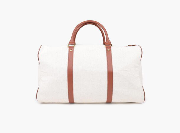 NOHR Luca Canvas Weekend Bag Offwhite 11 