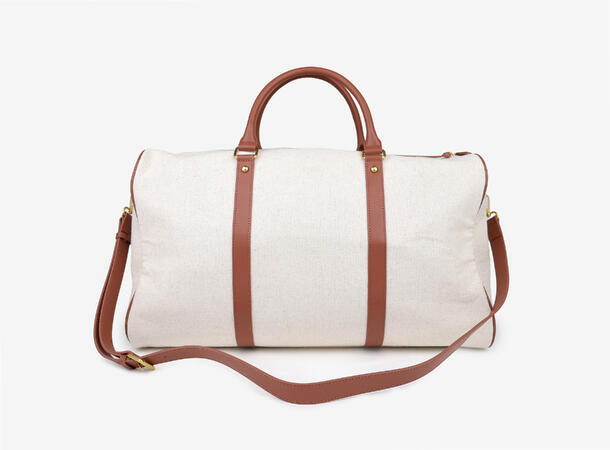 NOHR Luca Canvas Weekend Bag Offwhite 11 