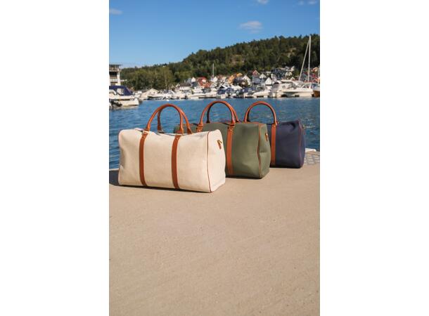 NOHR Luca Canvas Weekend Bag Offwhite 11 