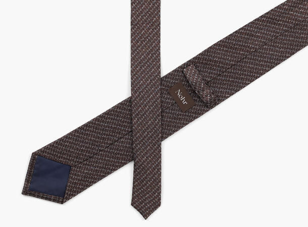 NOHR Mathias Tie 7,6 cm Brun 19 