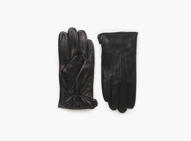NOHR Mats Classic Leather Gloves Sort 09 11,5 