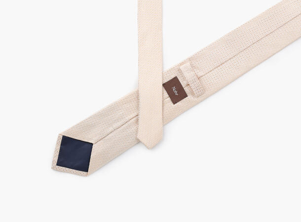 NOHR Odd Silk Tie Lys gul 21 