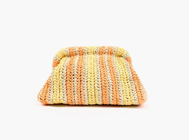NOHR Wiola Straw Clutch Oransje 34 