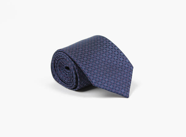 MANZINI100% silk tie 7,6 cm width 79 Navy 