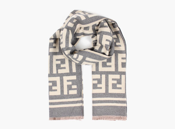 MANZINI Double Sided Scarf 06 Grey 