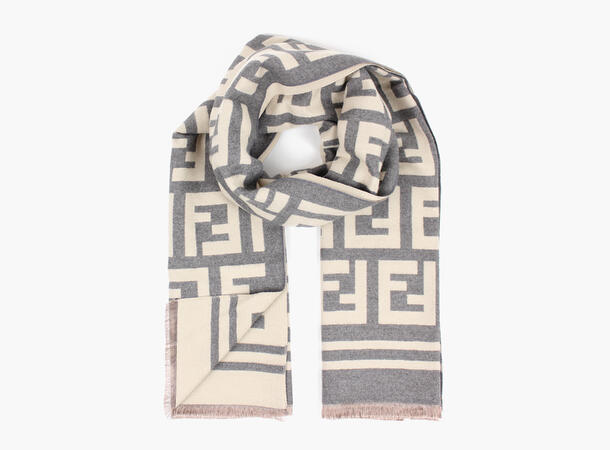 MANZINI Double Sided Scarf 06 Grey 