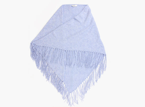 MANZINI Knitted Shawl 72 Blue 