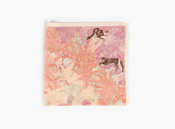 MANZINI Paradis Skjerf 90 x 90 cm Lys Rosa 51 
