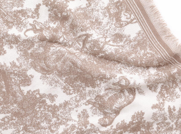 MANZINI Trekantsjal Beige 15 