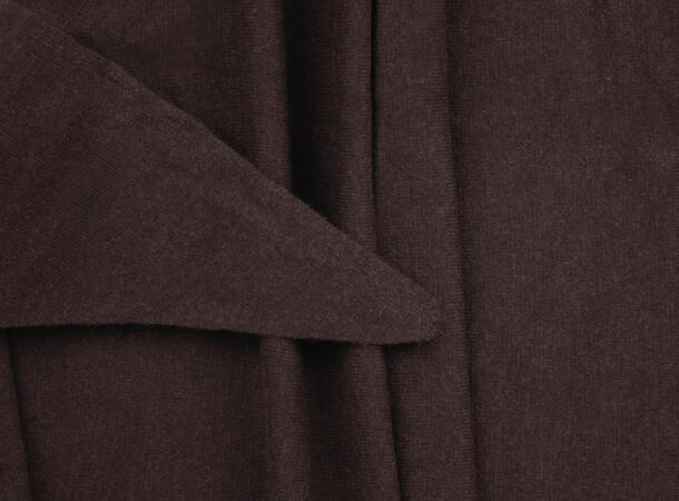 MANZINI Triangelsjal i Ullmix Brun 19 