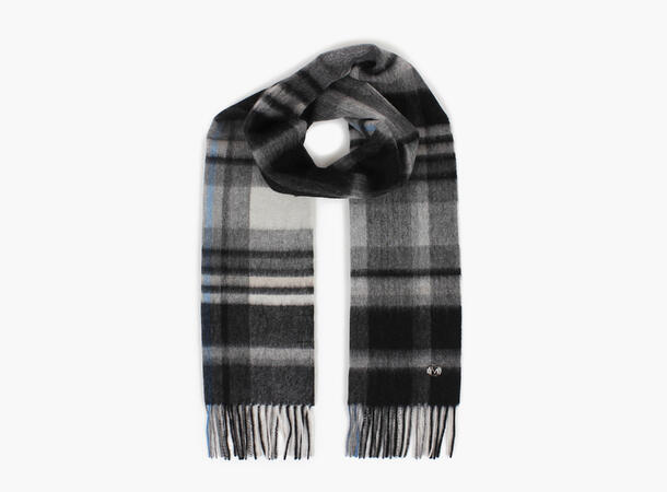 MONTECRISTO 100% Wool Scarf 09 Black 