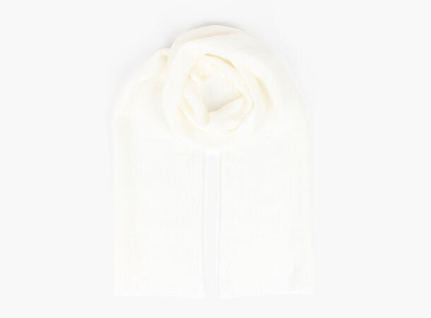 MONTECRISTO 100% linnen scarf solid 01 White 