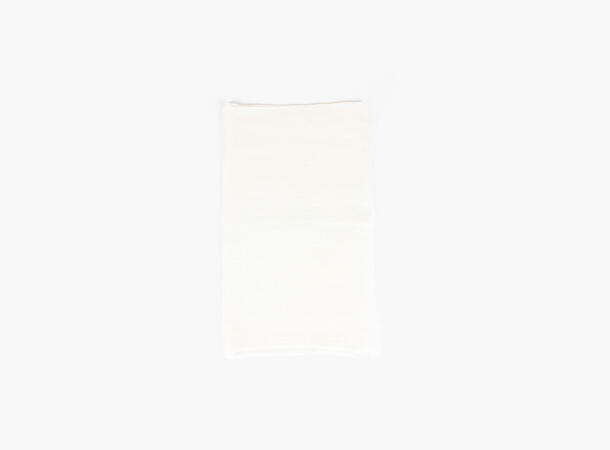 MONTECRISTO 100% linnen scarf solid 01 White 