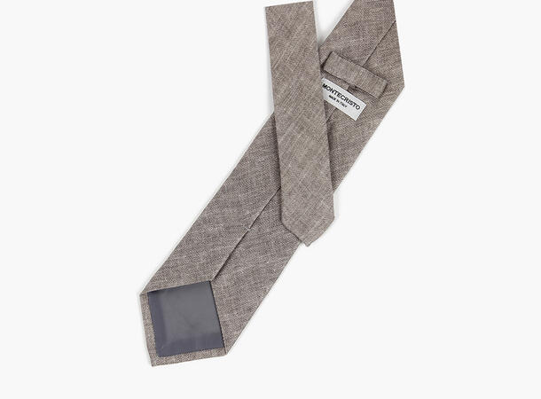 MONTECRISTO 100% silk shappe 8 cm width 19 Brown 